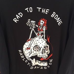 Harley Davidson Rad to the bone Long Sleeve Shirt / Slim fit
